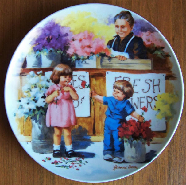 Friends I Remember Plate 7 front