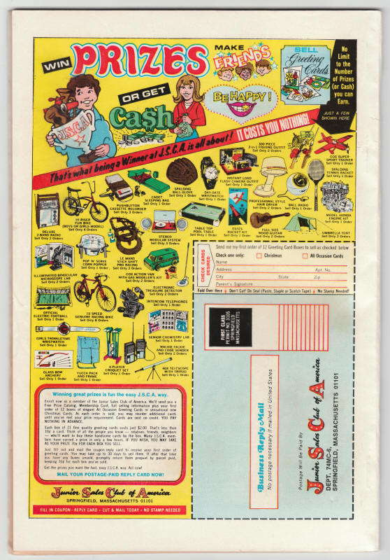 Giant Size Defenders #2 back cover