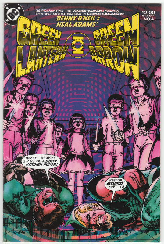 Green Lantern Green Arrow #4 front cover
