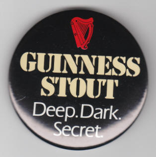 Guinness Stout Promo Button
