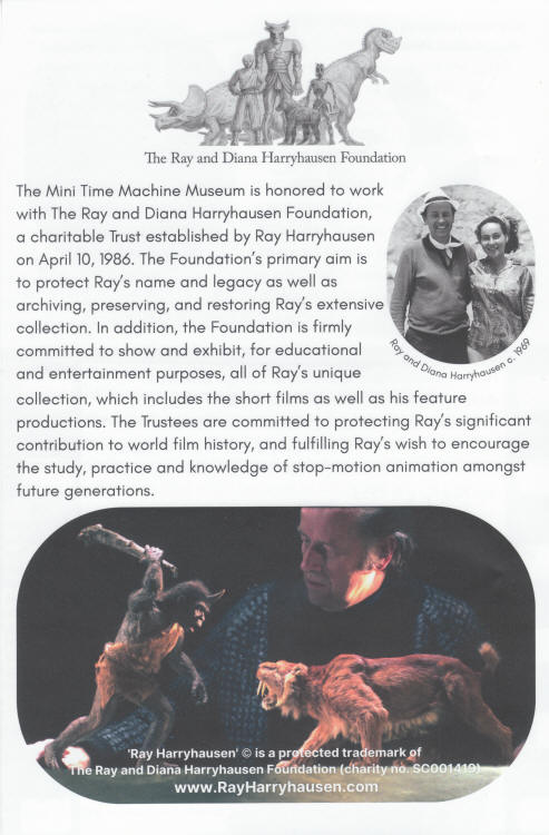 Ray Harryhausen Miniature Models Small Flyer