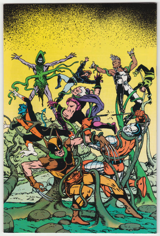 Heroes For Hope Starring The X-Men #1 back cover