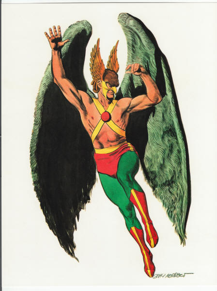 Gray Morrow Heroes Portfolio Hawkman
