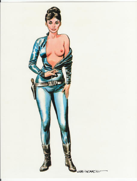 Gray Morrow Heroes Portfolio Modesty Blaise