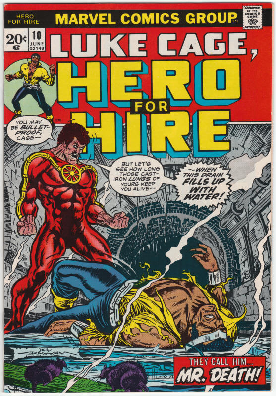 Hero For Hire #10 front cover