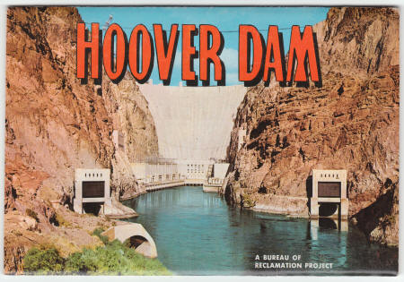 Hoover Dam 1968 Souvenir Folder