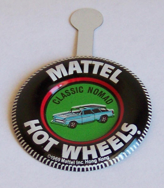 Mattel Hot Wheels Classic Nomad button front