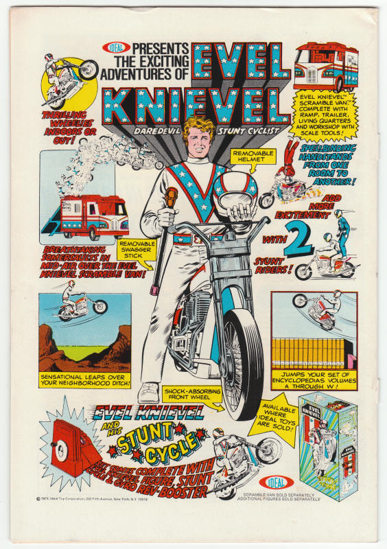 Incredible Hulk #171 back cover