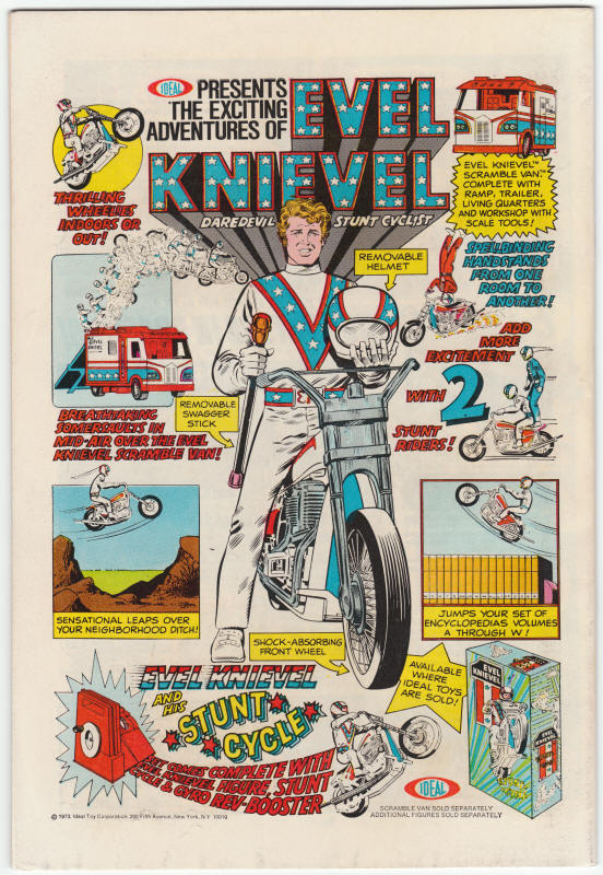 Incredible Hulk #172 back cover