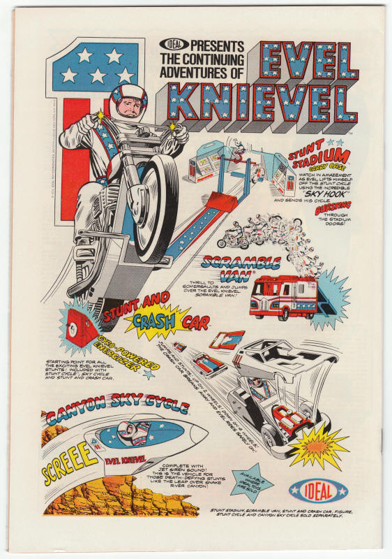 Incredible Hulk #183 back cover