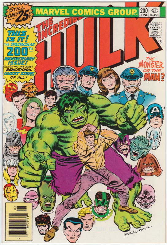 Incredible Hulk #200 front cover