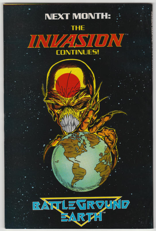 Invasion #1 back cover