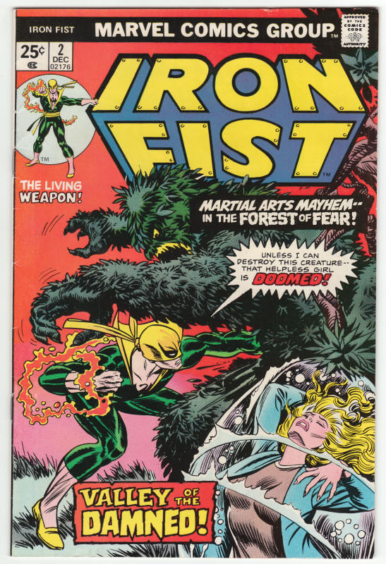 Iron Fist #2 front cover