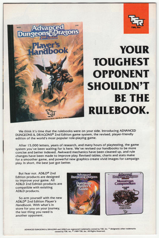 Iron Man #245 back cover