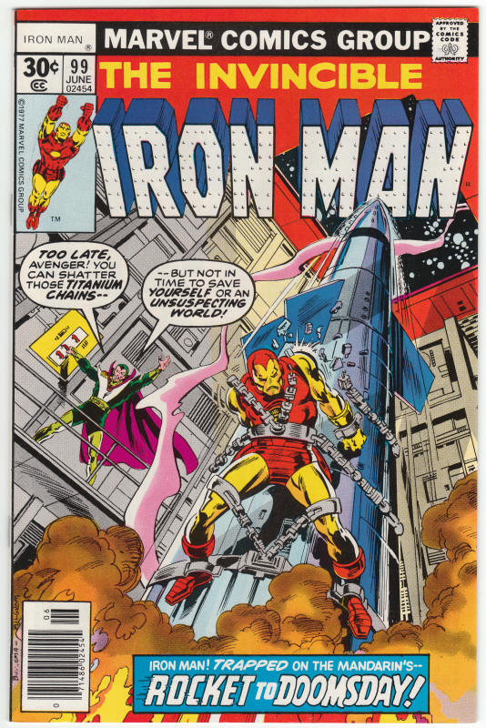 Iron Man #99 front cover