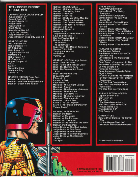 James Bond Casino Royale back cover