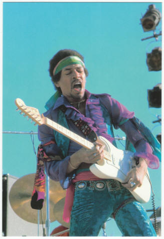 Jimi Hendrix Post Card