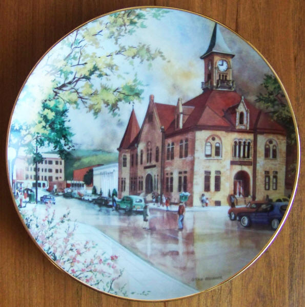 Johnstown Landmark Series Plate 1 front