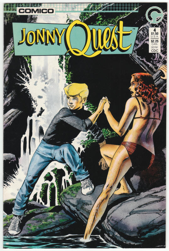 Jonny Quest 4 front cover