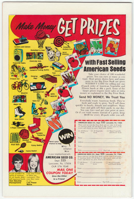 Justice Inc #1 back cover