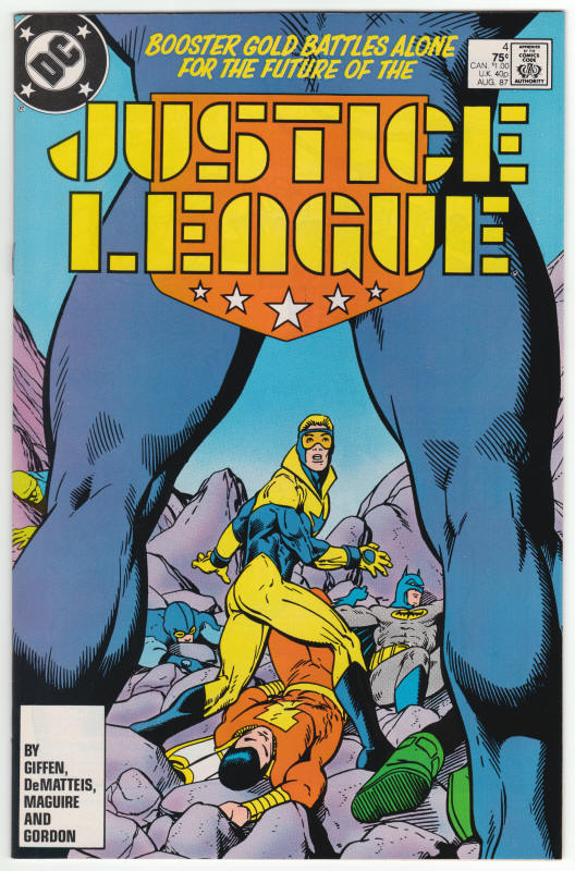 Justice League #4 front cover