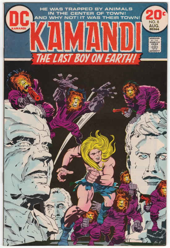 Kamandi #8 front cover
