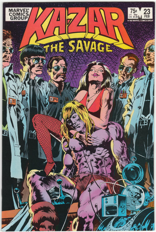 Ka-Zar The Savage #23 front cover