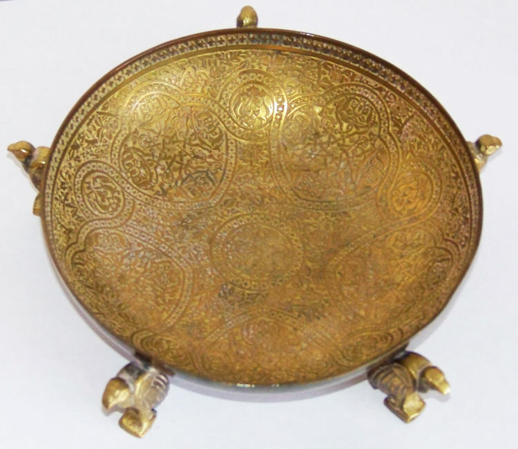 Kinco Brass Candy Dish Bowl