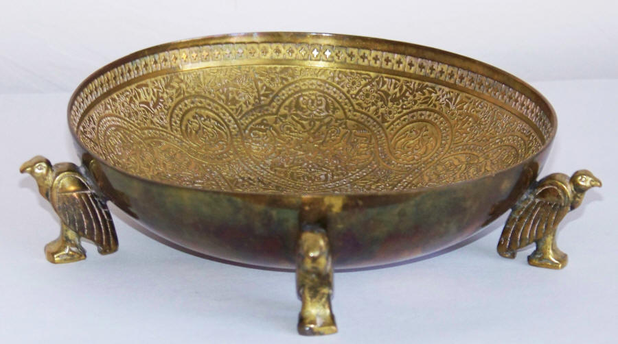 Kinco Brass Candy Dish Bowl