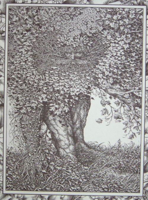 Robert Gould King Grome Signed Print Detail