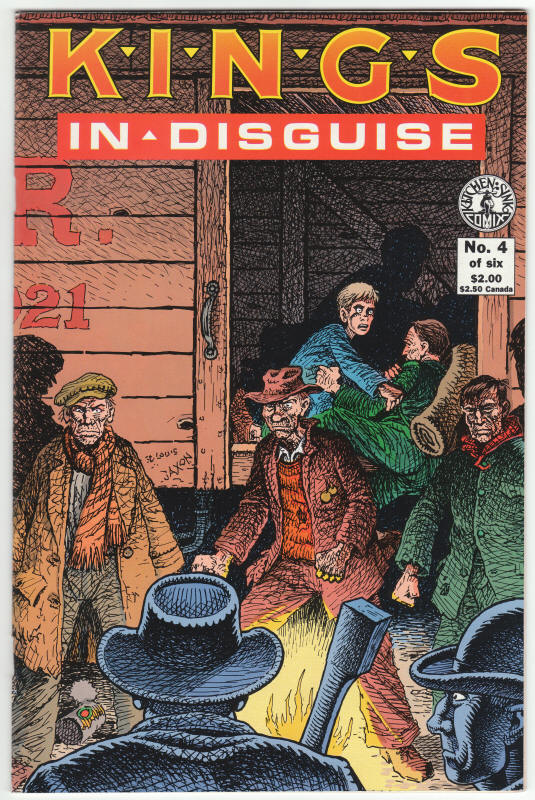 Kings In Disguise #4 front cover