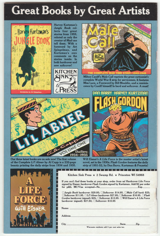 Kings In Disguise #4 back cover