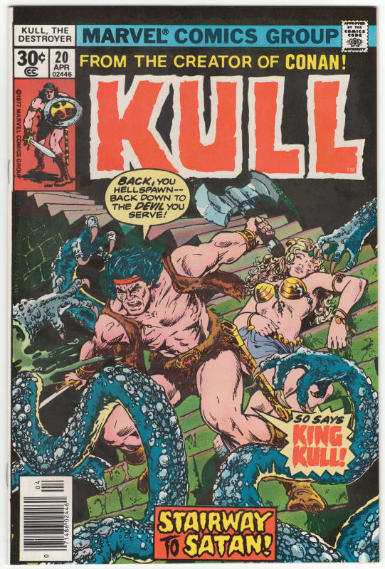 Kull The Destroyer 20 front cover