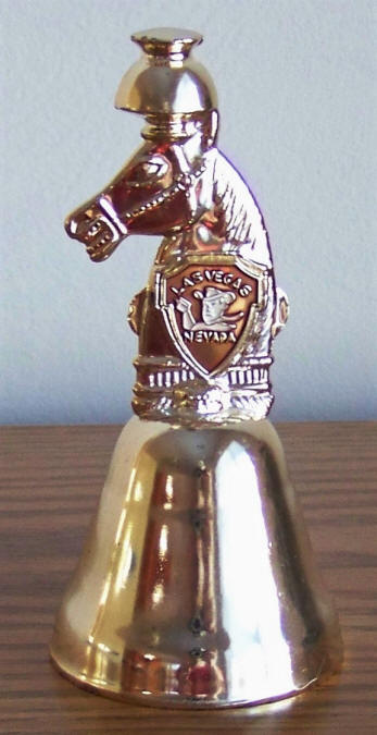 Las Vegas Nevada Souvenir Bell front