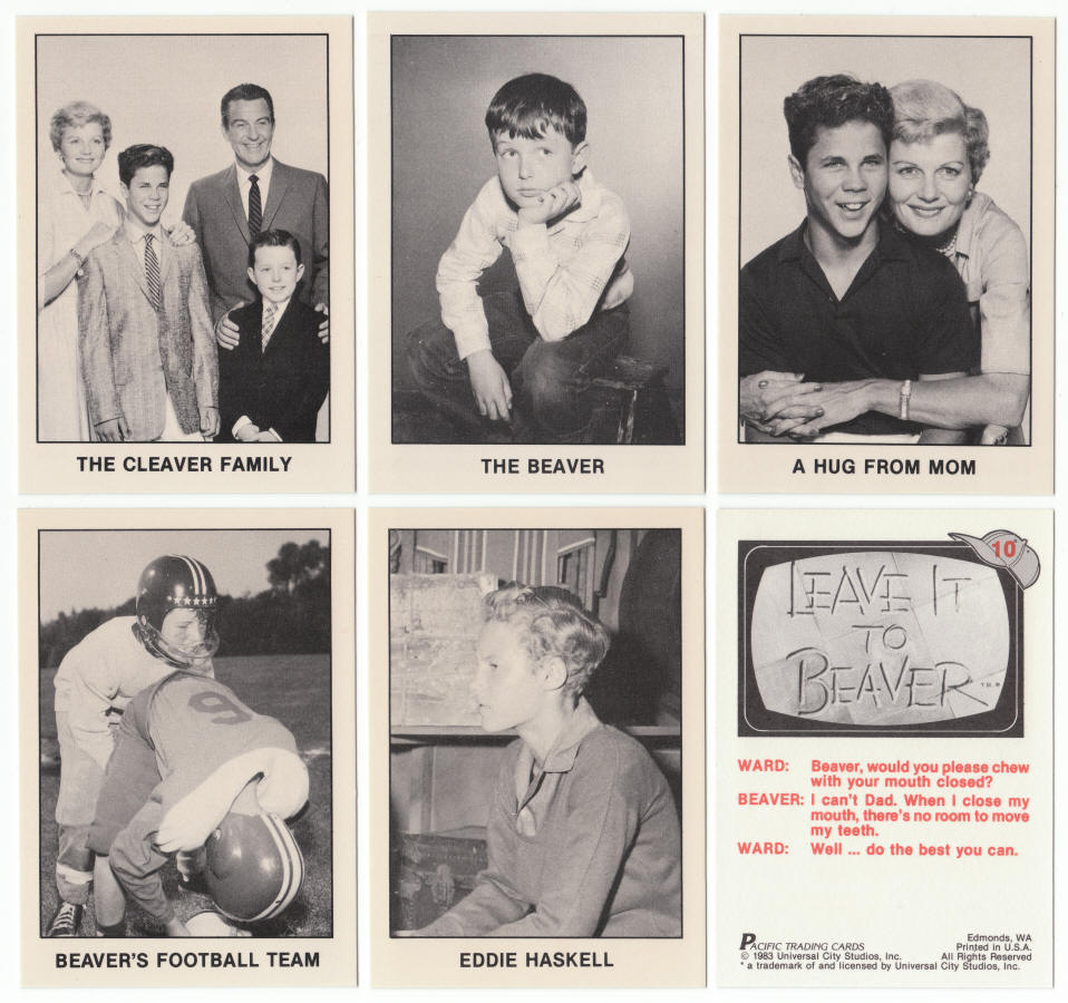 1983 Pacific Leave It To Beaver Trading Cards