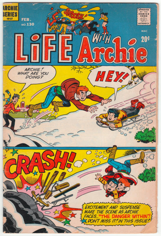 Life With Archie #130 front cover