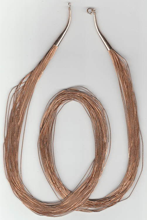 Liquid Gold Filled Native American Necklace