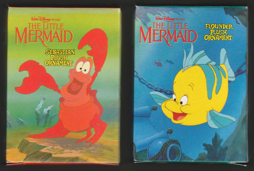 McDonalds Happy Meal Toys The Little Mermaid Ornaments