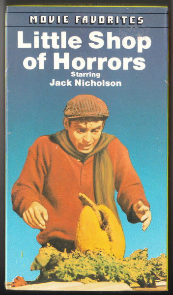 Little Shop Of Horrors VHS Videotape