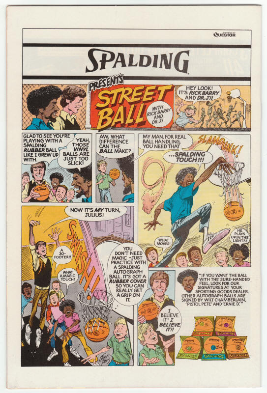 Logans Run #7 back cover