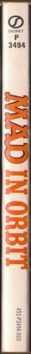 Mad In Orbit paperback spine