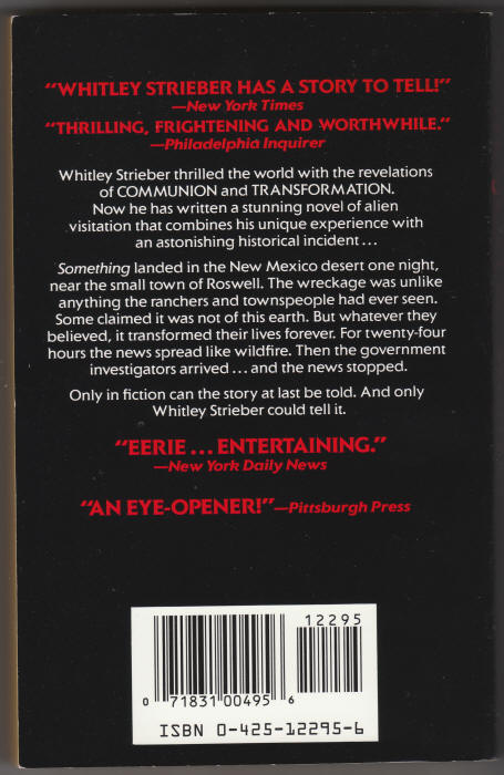 Majestic back cover