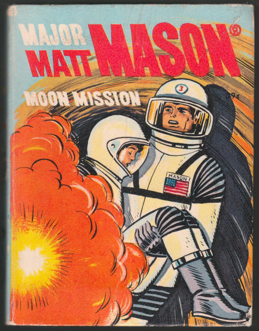 Major Matt Mason Big Little Book 22 front cover