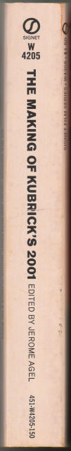 The Making Of Kubricks 2001 spine