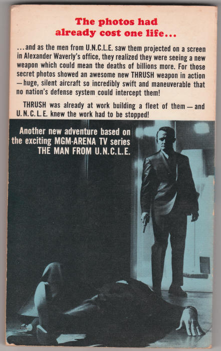 The Man From UNCLE 3 Copenhagen Affair back cover
