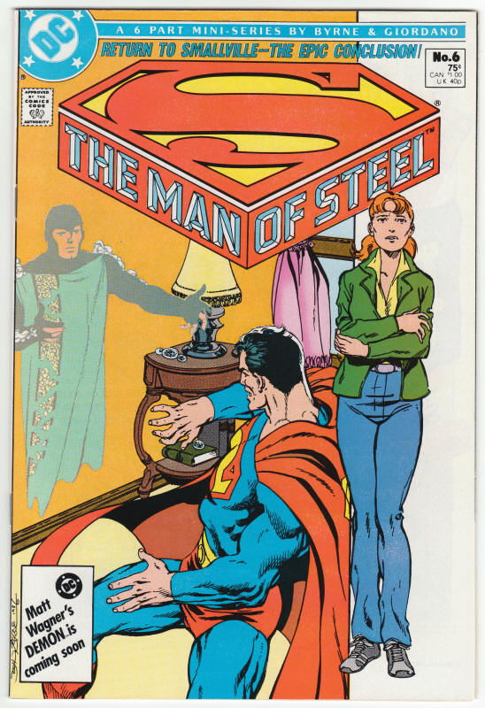 The Man Of Steel #6 front cover