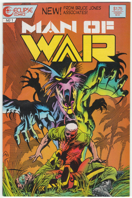 Man Of War #1 front cover