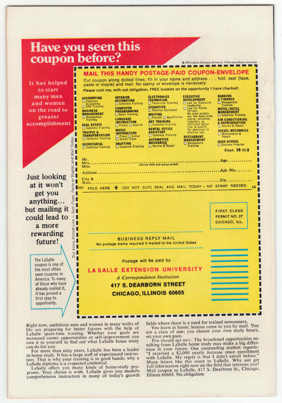 Man-Thing #12 back cover