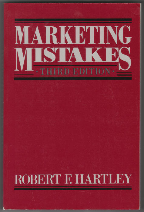 Marketing Mistakes front cover