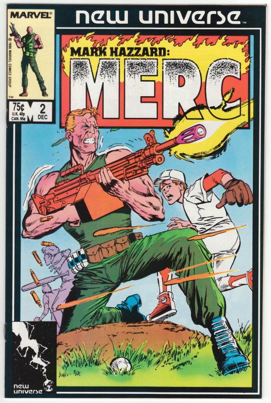 Mark Hazzard Merc #2 front cover